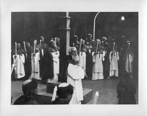 La Forza del Destino, Giuseppe Verdi. San Francisco Opera, 1938. Photographer: Lawrence B. Morton/San Francisco Opera.