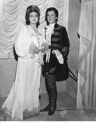 Der Rosenkavalier, Richard Strauss. San Francisco Opera, 1940. Photographer: Lawrence B. Morton/San Francisco Opera.