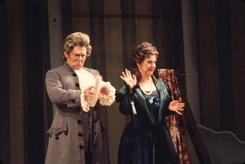 Le Nozze di Figaro, Wolfgang Amadeus Mozart. San Francisco Opera, 1969. Photographer: Unknown/San Francisco Opera.