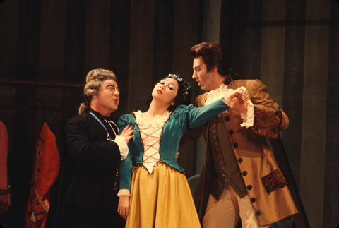 Le Nozze di Figaro, Wolfgang Amadeus Mozart. San Francisco Opera, 1969. Photographer: Unknown/San Francisco Opera.