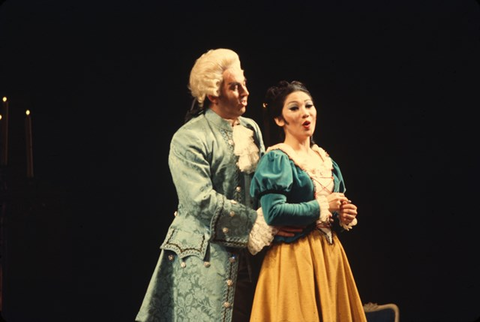 Le Nozze di Figaro, Wolfgang Amadeus Mozart. San Francisco Opera, 1969. Photographer: Unknown/San Francisco Opera.