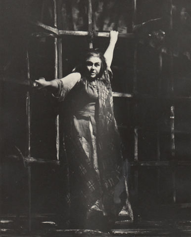 Margarita Lilova (Azucena), Il Trovatore, Giuseppe Verdi. San Francisco Opera, 1971. Photographer: Pete Peters/San Francisco Opera.