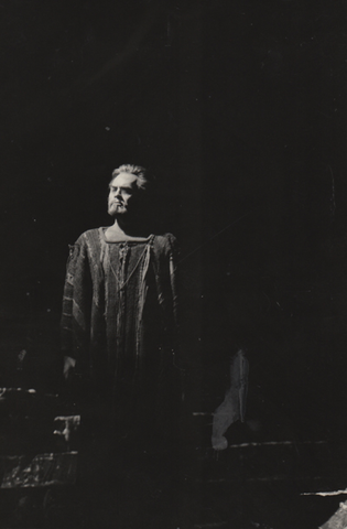 Thomas Stewart (Wotan), Siegfried, Richard Wagner. San Francisco Opera, 1972. Photographer: Carolyn Mason Jones/San Francisco Opera.