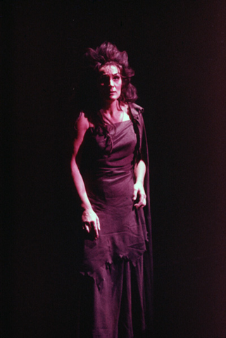 Eva Randova (Kundry), Parsifal, Richard Wager. San Francisco Opera, 1974. Photographer: Carolyn Mason Jones/San Francisco Opera.