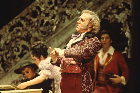 Daniel Sullivan (Bartolo), Il Barbiere di Siviglia, Gioachino Rossini. San Francisco Opera/SPOT, 1972. Photographer: Unknown/San Francisco Opera.