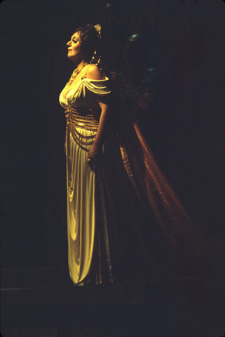 Tatiana Troyanos (Poppea), L'Incoronazione di Poppea, Claudio Monteverdi. San Francisco Opera, 1975. Photographer: Ron Scherl/San Francisco Opera.