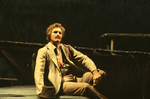 William Lewis (Boris Grigorievitch), Kát'a Kabanová, Leoš Janáček. San Francisco Opera, 1977. Photographer: Ron Scherl/San Francisco Opera.