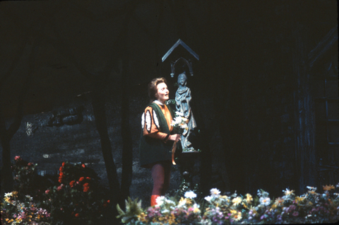 Susanne Marsee (Siebel), Faust, Charles Gounod. San Francisco Opera, 1977. Photographer: Ron Scherl/San Francisco Opera.