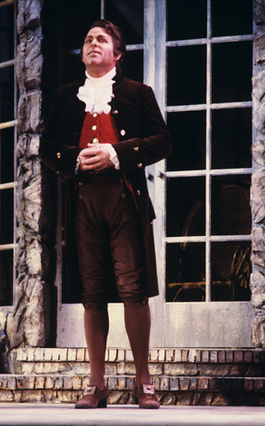 Allan Monk (Albert), Werther, Jules Massenet. San Francisco Opera, 1978. Photographer: Ron Scherl/San Francisco Opera.