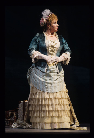 Ruth Ann Swenson (Mrs. Elizabeth (Baby) Doe), The Ballad of Baby Doe, Douglas Moore. San Francisco Opera, 2000-01. Photographer: Ken Friedman/San Francisco Opera.