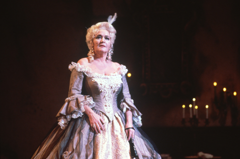 Leonie Rysanek (Marschallin), Der Rosenkavalier, Richard Strauss. San Francisco Opera, 1978. Photographer: Ron Scherl/San Francisco Opera.