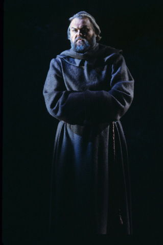 Martti Talvela (Padre Guardiano), La Forza del Destino, Giuseppe Verdi. San Francisco Opera, 1979. Photographer: Ron Scherl/San Francisco Opera.