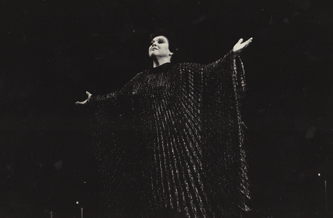 Marilyn Horne (Tancredi), Tancredi, Gioachino Rossini. San Francisco Opera, 1979. Photographer: Robert Messick/San Francisco Opera.