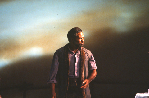 Willard White (Starek), Jenufa, Leoš Janáček. San Francisco Opera, 1980-81. Photographer: Ron Scherl/San Francisco Opera.