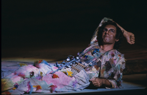 Dale Duesing (Papageno), The Magic Flute, Wolfgang Amadeus Mozart. San Francisco Opera, 1980-81. Photographer: Ron Scherl/San Francisco Opera.