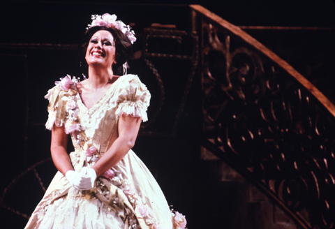 Kiri Te Kanawa (Arabella), Arabella, Richard Strauss. San Francisco Opera, 1980-81. Photographer: Ron Scherl/San Francisco Opera.