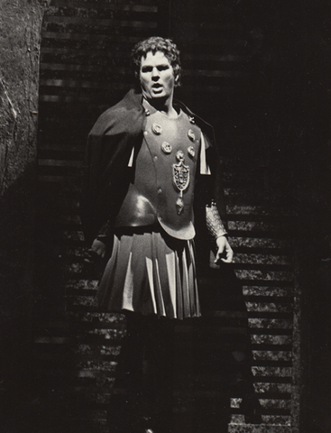 Ottone (Wolfgang Brendel), L'Incoronazione di Poppea, Claudio Monteverdi. San Francisco Opera, 1980-81. Photographer: Ira Nowinski/San Francisco Opera.