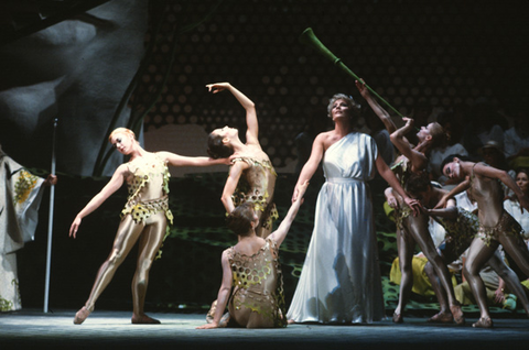 Mary Jane Johnson (Jenifer), Ballet, The Midsummer Marriage, Sir Michael Tippett. San Francisco Opera, 1983-84. Photographer: Ron Scherl/San Francisco Opera.