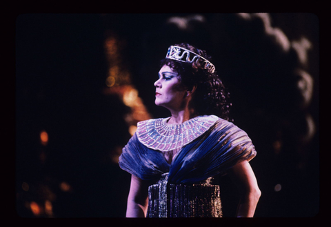 Ruza Baldani (Amneris), Aida, Giuseppe Verdi. San Francisco Opera, 1983-84. Photographer: Ron Scherl/San Francisco Opera.