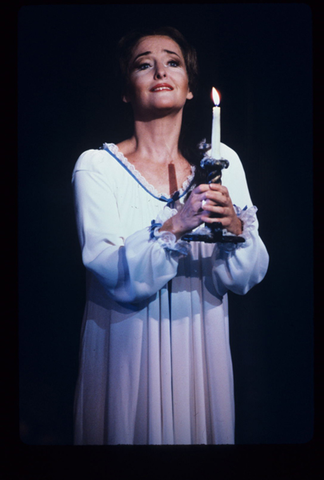 Frederica von Stade (Amina), La Sonnambula, Vincenzo Bellini. San Francisco Opera, 1984-85. Photographer: Ron Scherl/San Francisco Opera.