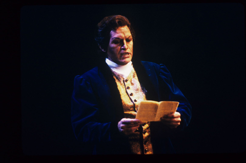 William Lewis (Prince Ivan Golitsin), Khovanshchina, Modest Petrovich Mussorgsky. San Francisco Opera, 1984-85. Photographer: Ron Scherl/San Francisco Opera.