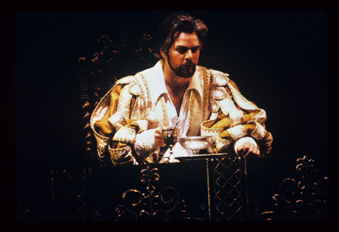 Wolfgang Brendel (Don Giovanni), Don Giovanni, Wolfgang Amadeus Mozart. San Francisco Opera, 1984-85. Photographer: Ron Scherl/San Francisco Opera.