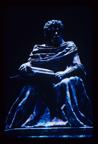 Matti Salminen (The Commendatore), Don Giovanni, Wolfgang Amadeus Mozart. San Francisco Opera, 1984-85. Photographer: Ron Scherl/San Francisco Opera.