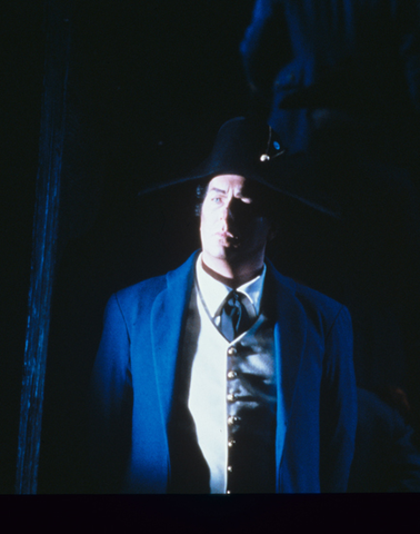 James Morris (John Claggart), Billy Budd, Benjamin Britten. San Francisco Opera, 1985-86. Photographer: Ron Scherl/San Francisco Opera.