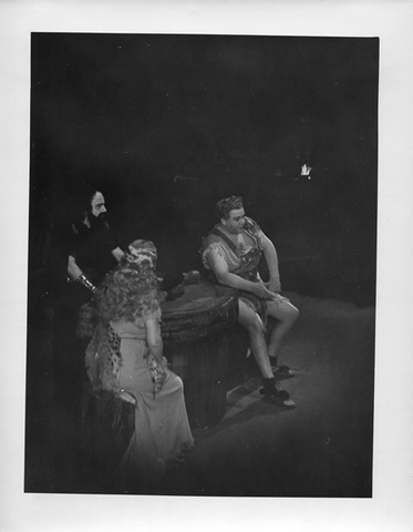 Die Walküre, Richard Wagner. San Francisco Opera, 1939. Photographer: Lawrence B. Morton/San Francisco Opera.