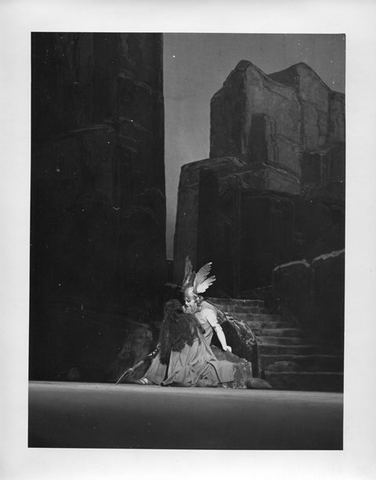 Die Walküre, Richard Wagner. San Francisco Opera, 1939. Photographer: Lawrence B. Morton/San Francisco Opera.