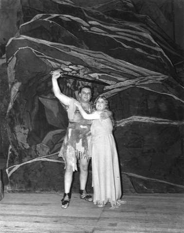 Die Walküre, Richard Wagner. San Francisco Opera, 1939. Photographer: Unknown/San Francisco Opera.