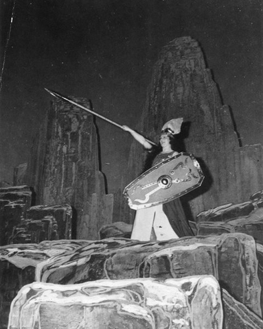 Die Walküre, Richard Wagner. San Francisco Opera, 1939. Photographer: Unknown/San Francisco Opera.