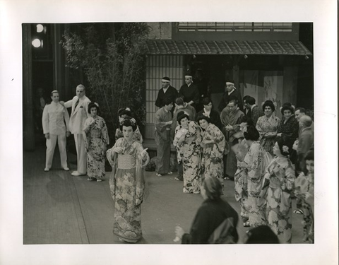 Madama Butterfly, Giacomo Puccini. San Francisco Opera, 1939. Photographer: Lawrence B. Morton/San Francisco Opera.