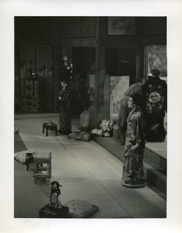 Madama Butterfly, Giacomo Puccini. San Francisco Opera, 1939. Photographer: Lawrence B. Morton/San Francisco Opera.