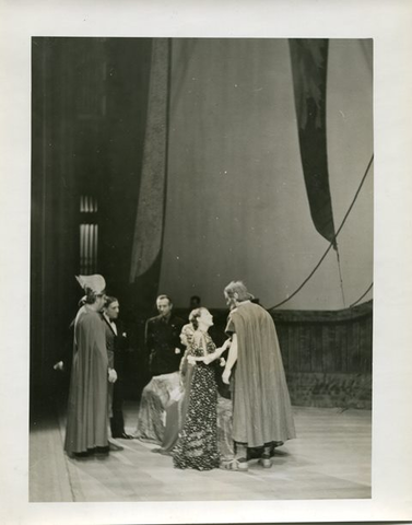 Tristan und Isolde, Richard Wagner. San Francisco Opera, 1939. Photographer: Lawrence B. Morton/San Francisco Opera.