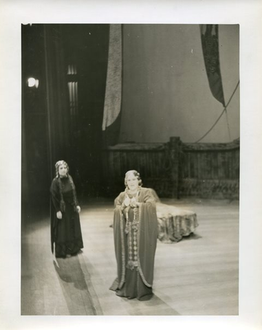 Tristan und Isolde, Richard Wagner. San Francisco Opera, 1939. Photographer: Lawrence B. Morton/San Francisco Opera.