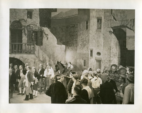 Cavalleria Rusticana, Pietro Mascagni. San Francisco Opera, 1939. Photographer: Lawrence B. Morton/San Francisco Opera.