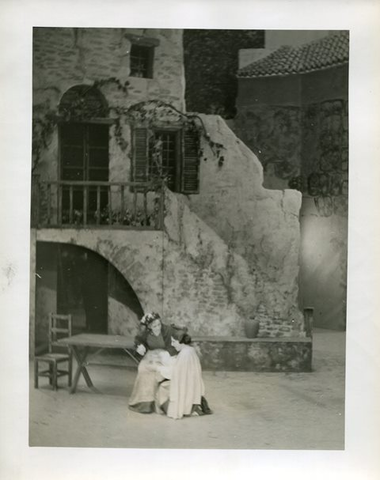 Cavalleria Rusticana, Pietro Mascagni. San Francisco Opera, 1939. Photographer: Lawrence B. Morton/San Francisco Opera.