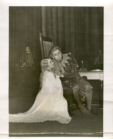 Rigoletto, Giuseppe Verdi. San Francisco Opera, 1939. Photographer: Lawrence B. Morton/San Francisco Opera.