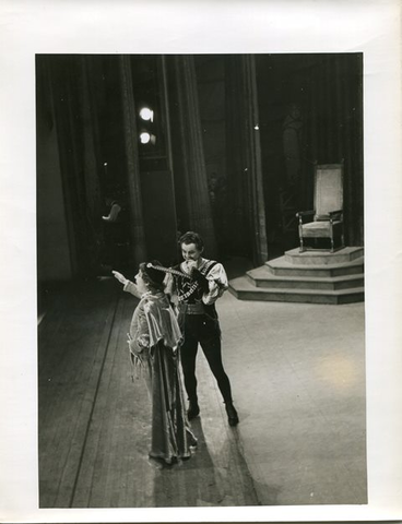 Otello, Giuseppe Verdi. San Francisco Opera, 1939. Photographer: Lawrence B. Morton/San Francisco Opera.