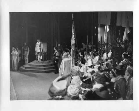 Otello, Giuseppe Verdi. San Francisco Opera, 1939. Photographer: Lawrence B. Morton/San Francisco Opera.