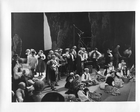 Il Trovatore, Giuseppe Verdi. San Francisco Opera, 1939. Photographer: Lawrence B. Morton/San Francisco Opera.