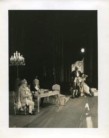 Don Pasquale, Gaetano Donizetti. San Francisco Opera, 1941. Photographer: Lawrence B. Morton/San Francisco Opera.