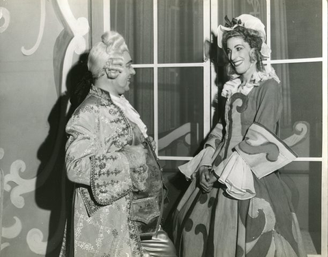 Der Rosenkavalier, Richard Strauss. San Francisco Opera, 1941. Photographer: Lawrence B. Morton/San Francisco Opera.