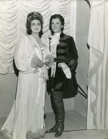 Der Rosenkavalier, Richard Strauss. San Francisco Opera, 1941. Photographer: Lawrence B. Morton/San Francisco Opera.