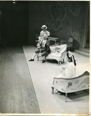 Der Rosenkavalier, Richard Strauss. San Francisco Opera, 1941. Photographer: Lawrence B. Morton/San Francisco Opera.