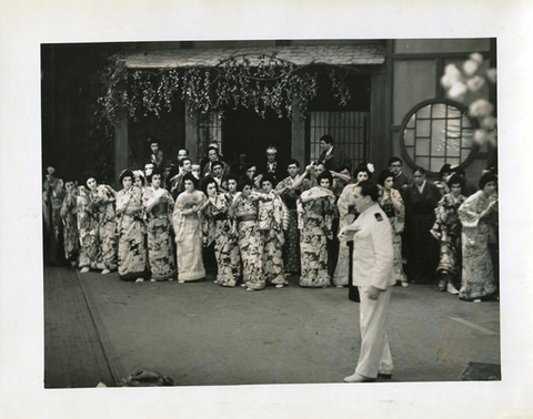 Madama Butterfly, Giacomo Puccini. San Francisco Opera, 1941. Photographer: Lawrence B. Morton/San Francisco Opera.