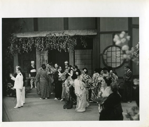 Madama Butterfly, Giacomo Puccini. San Francisco Opera, 1941. Photographer: Lawrence B. Morton/San Francisco Opera.