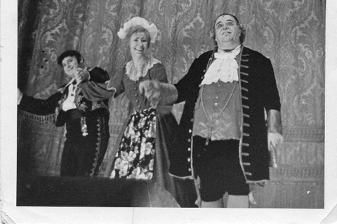 Il Barbiere di Siviglia, Gioachino Rossini. San Francisco Opera, 1941. Photographer: Unknown/San Francisco Opera.