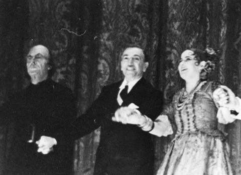 Il Barbiere di Siviglia, Gioachino Rossini. San Francisco Opera, 1941. Photographer: Unknown/San Francisco Opera.